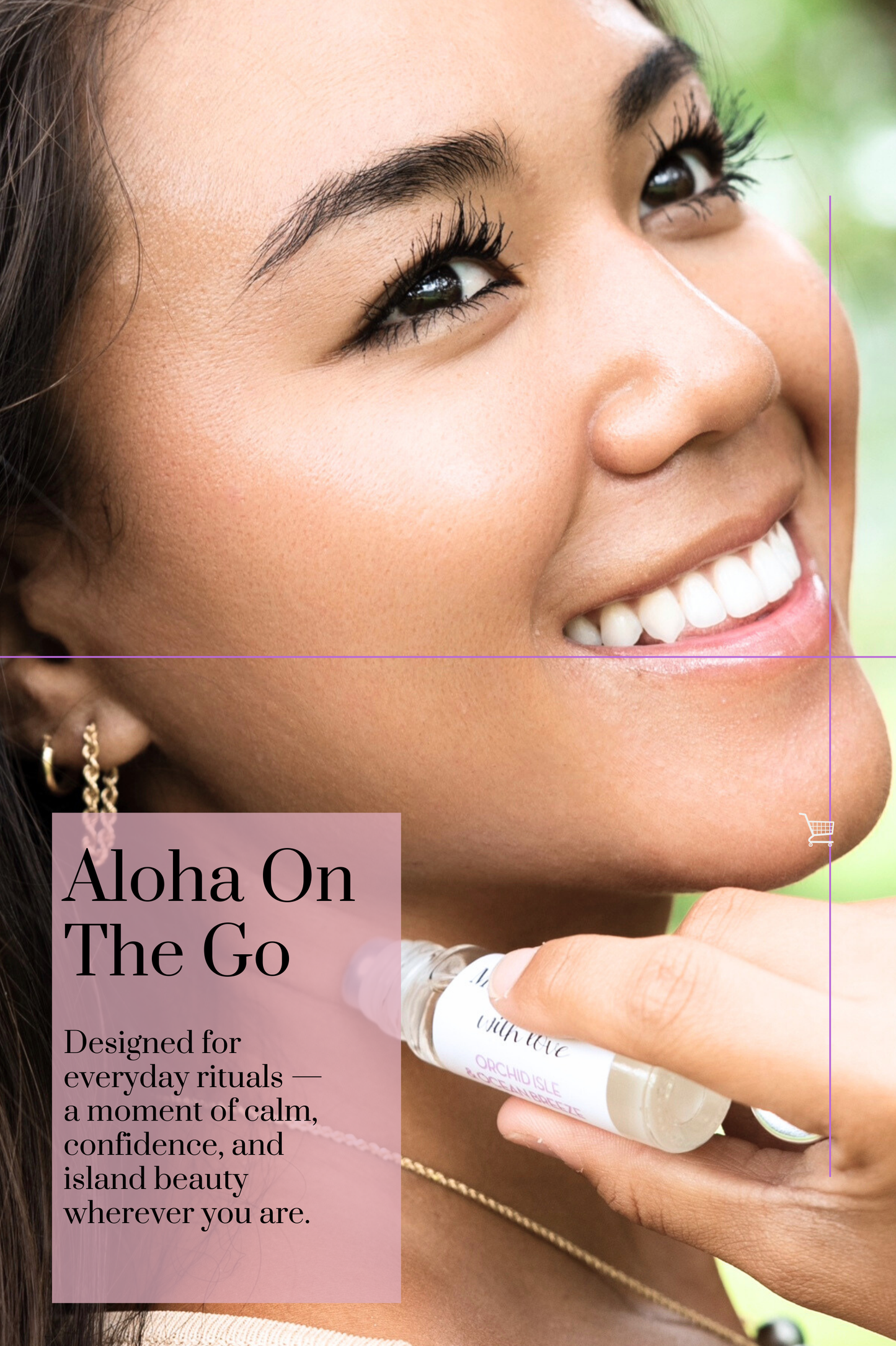 Hawaiian Perfume Oil Roller | Me Ke Aloha — With Love | Tropical Floral Vanilla Gourmand