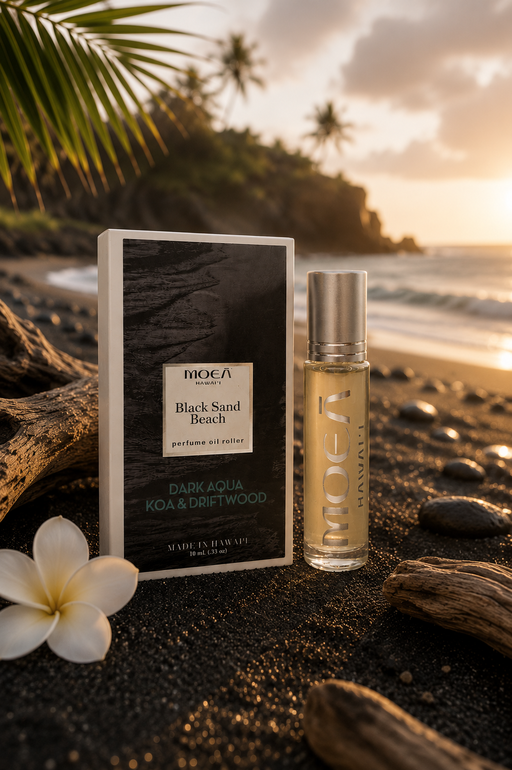 Black Sand Beach | Unisex Perfume Oil Roller