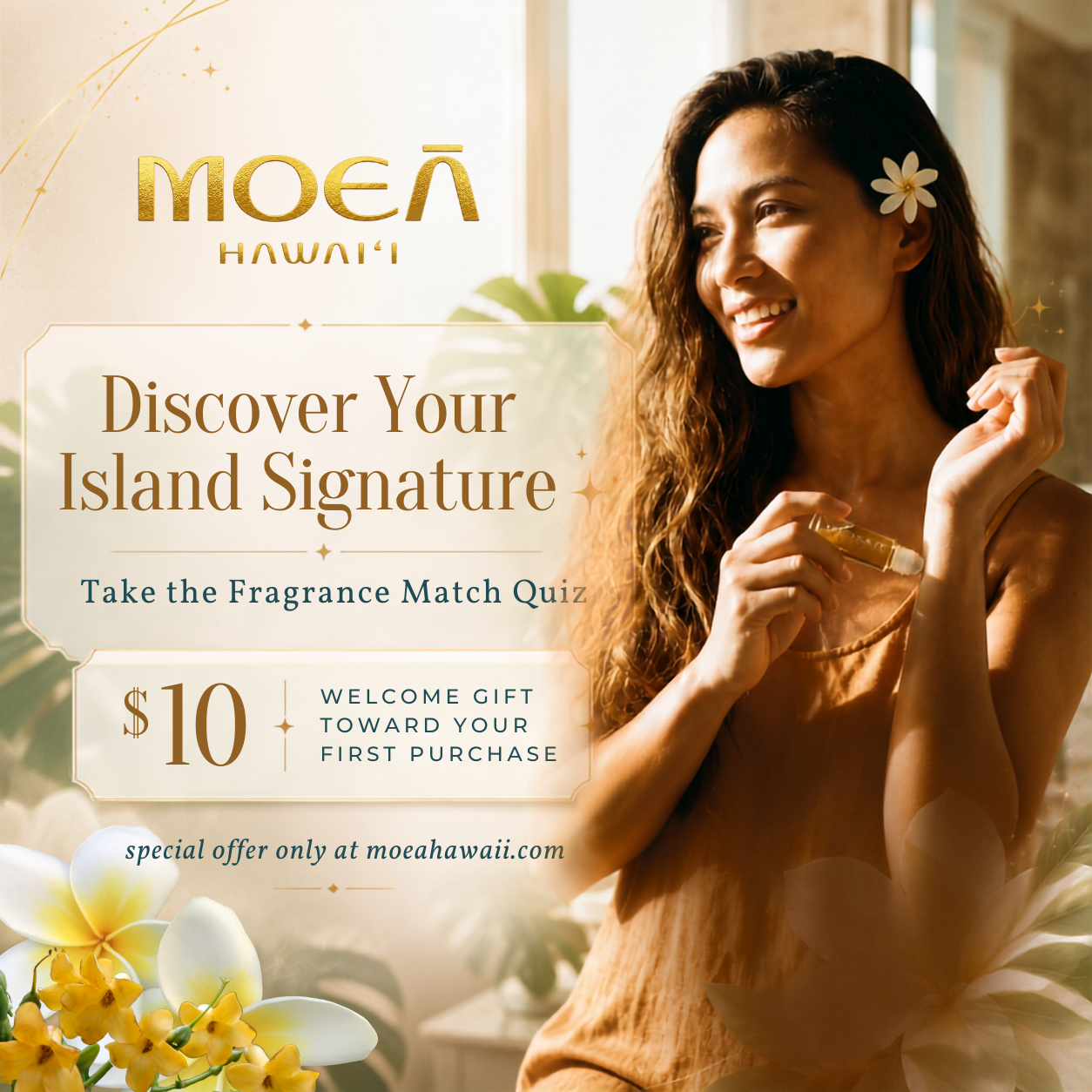 MOEĀ Hawaiian Perfume Oil Rollers | Tropical Paradise Fragrance