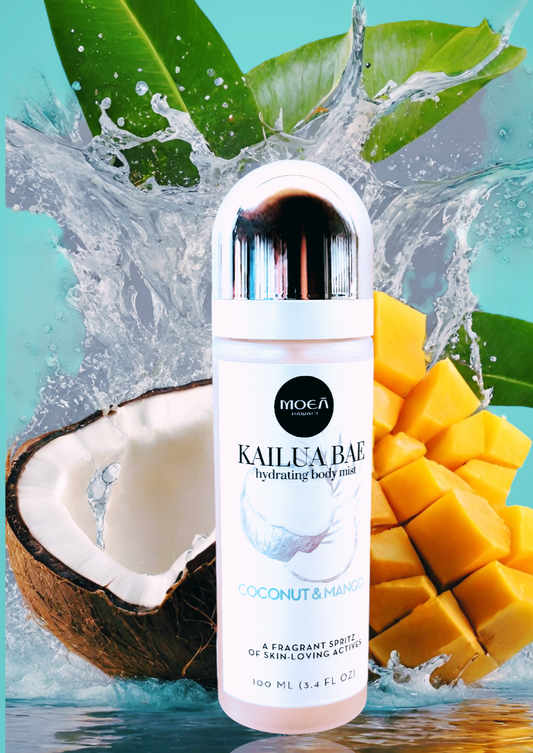 Clean Beauty Tropical Body Mist Coconut Mango Spray Perfume Eau De Parfum Toieltte