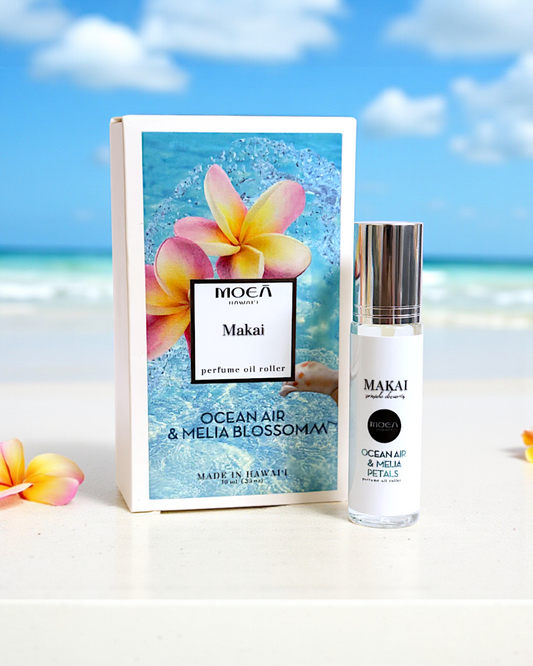 Makai "Seaside Dreams" / Ocean Air & Melia Petals Perfume Oil Roller