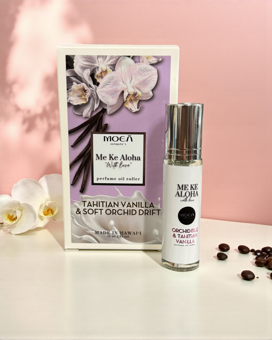 Me Ke Aloha "With Love"/ Orchid Isle & Tahitian Vanilla Perfume Oil Roller LP
